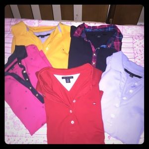Bundle Tommy Hilfiger polo shirts